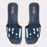 Sabbia Blue Combo Women's Flat Sandals | ALDO Canada