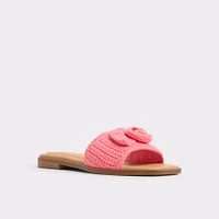 Sabbia Medium Pink Women's Flat Sandals | ALDO Canada