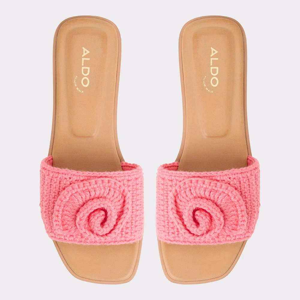 Sabbia Medium Pink Women's Flat Sandals | ALDO Canada