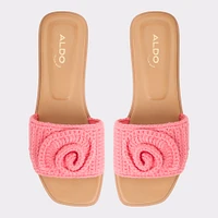 Sabbia Medium Pink Women's Flat Sandals | ALDO Canada
