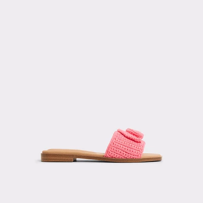 Sabbia Medium Pink Women's Flat Sandals | ALDO Canada