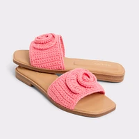 Sabbia Medium Pink Women's Flat Sandals | ALDO Canada