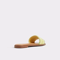 Seavacay Bright Yellow Women's Flat Sandals | ALDO Canada