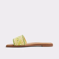 Seavacay Bright Yellow Women's Flat Sandals | ALDO Canada