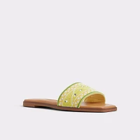 Seavacay Bright Yellow Women's Flat Sandals | ALDO Canada