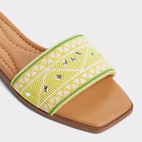 Seavacay Bright Yellow Women's Flat Sandals | ALDO Canada