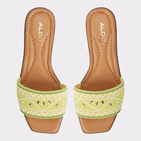 Seavacay Bright Yellow Women's Flat Sandals | ALDO Canada