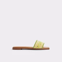 Seavacay Bright Yellow Women's Flat Sandals | ALDO Canada