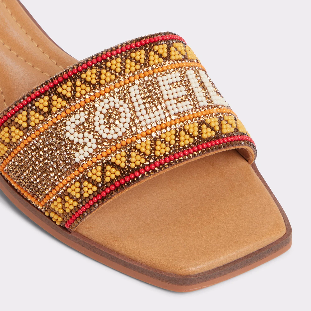 Seavacay Brown Multi Women's Flat Sandals | ALDO Canada