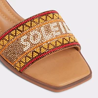 Seavacay Brown Multi Women's Flat Sandals | ALDO Canada