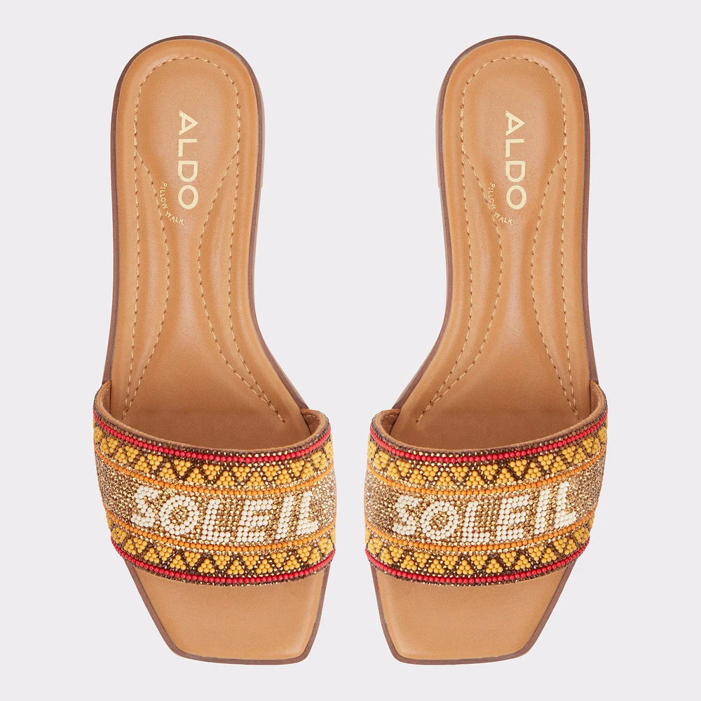 Seavacay Brown Multi Women's Flat Sandals | ALDO Canada