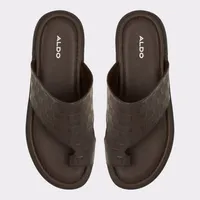 Seif Marron Foncé Hommes Sandales | ALDO Canada