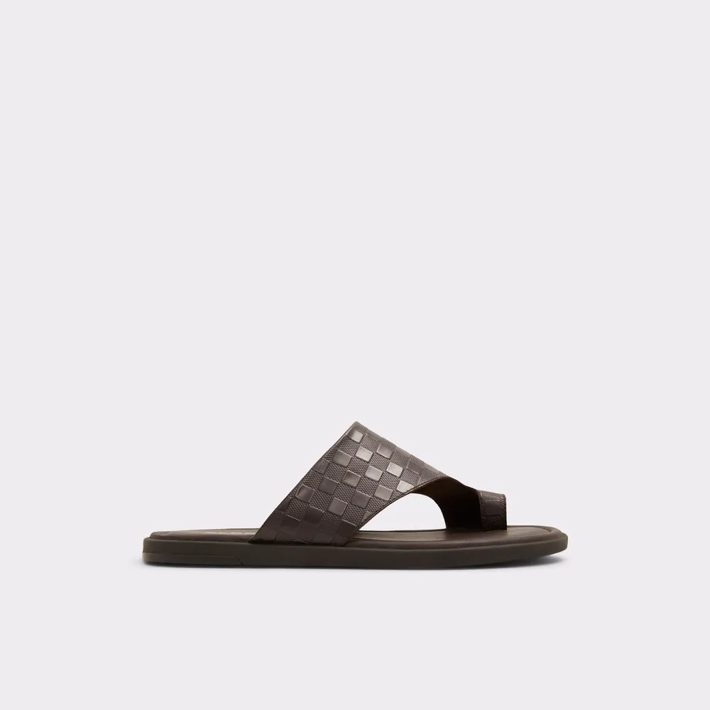 Seif Dark Brown Men's Sandals & Slides | ALDO US