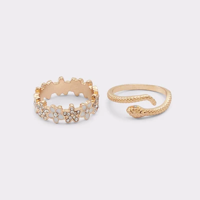 Serpentinne Gold/Clear Multi Women's Rings | ALDO Canada