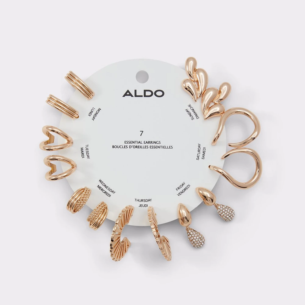 Sevendays Or/Transparent Multi Femmes Boucles d'oreilles | ALDO Canada