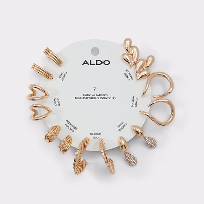 Sevendays Or/Transparent Multi Femmes Boucles d'oreilles | ALDO Canada