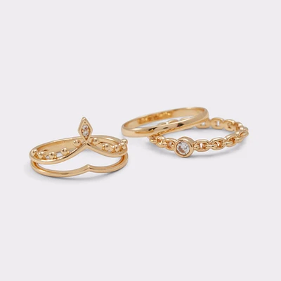 Sevorellan Gold/Clear Multi Women's Rings | ALDO Canada