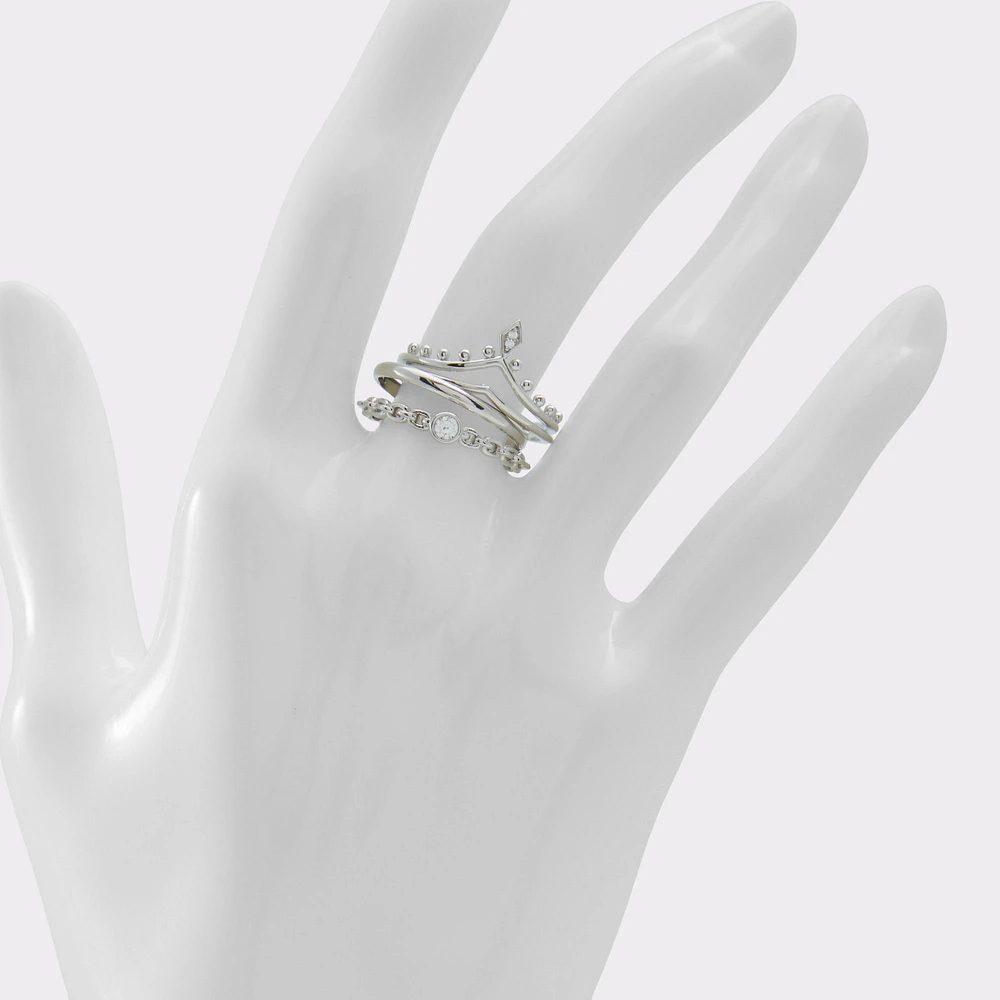 Sevorellan Silver/Clear Multi Women's Rings | ALDO Canada