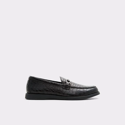 Sevul Noir Cuir Croco Hommes Mocassins et flâneurs | ALDO Canada