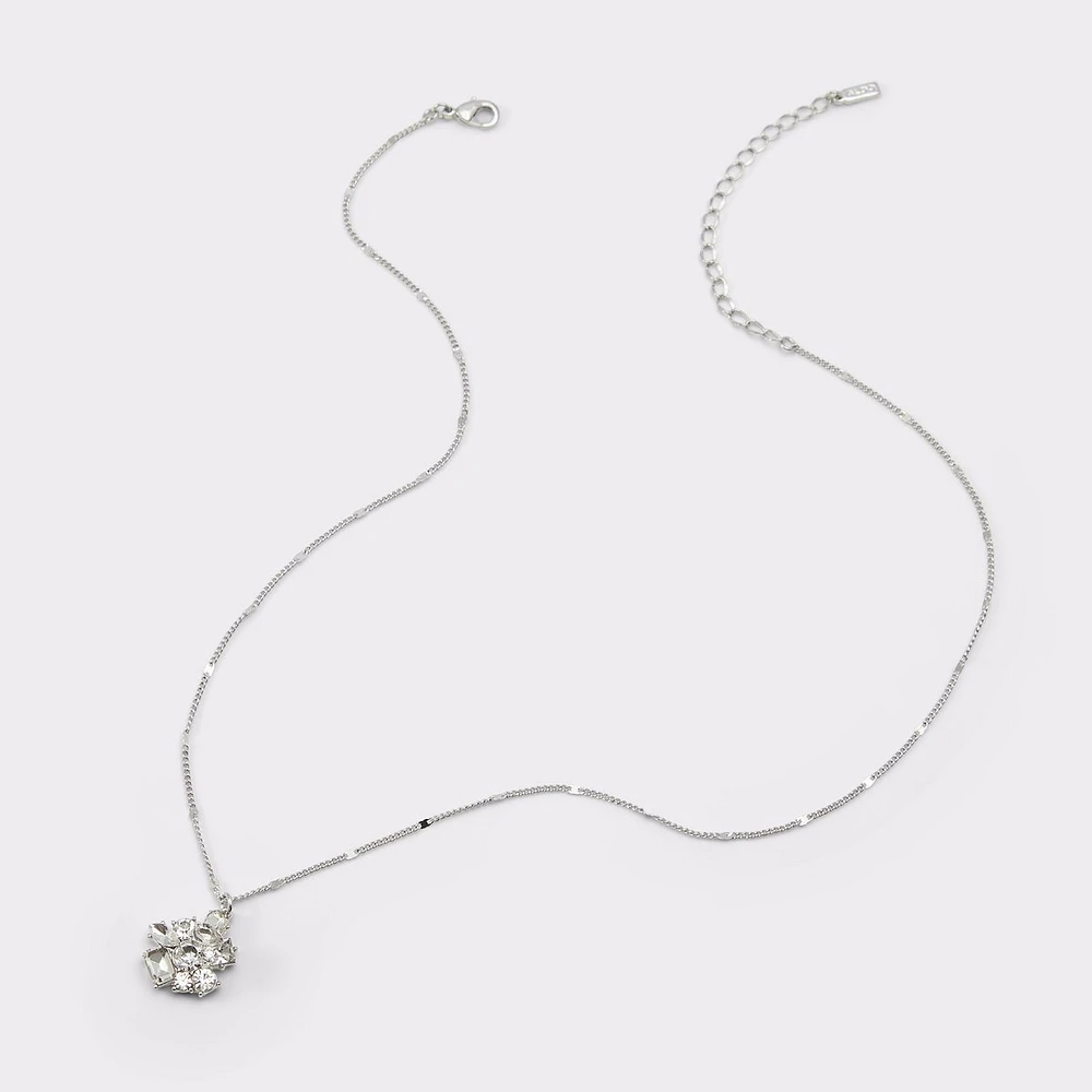 Shinewithme Silver/Clear Multi Women's Necklaces | ALDO Canada