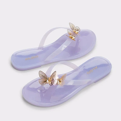 Siarrah Light Purple Women's Jelly Sandals & Flip Flops | ALDO Canada