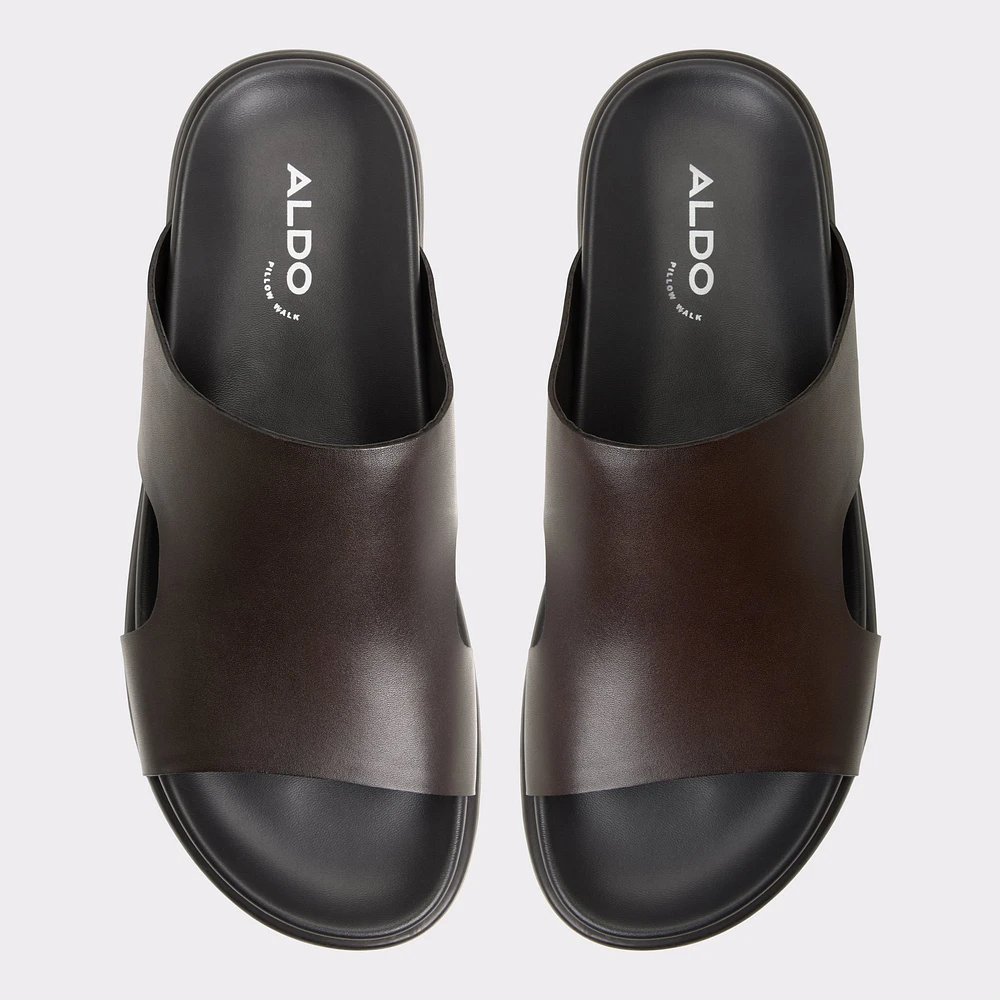 Soar Marron Foncé Hommes Sandales | ALDO Canada