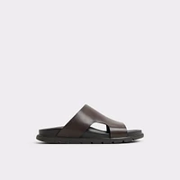 Soar Dark Brown Men's Sandals & Slides | ALDO Canada