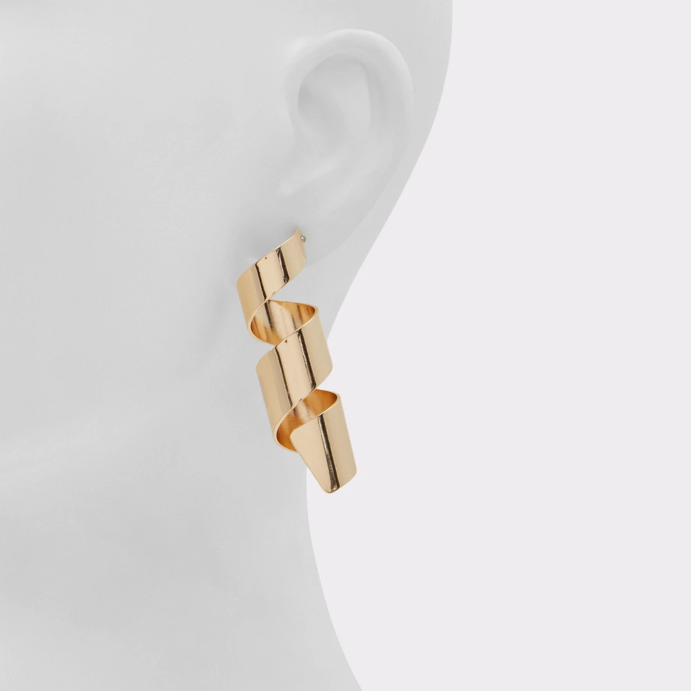 Spiralie Gold Women's Earrings | ALDO Canada