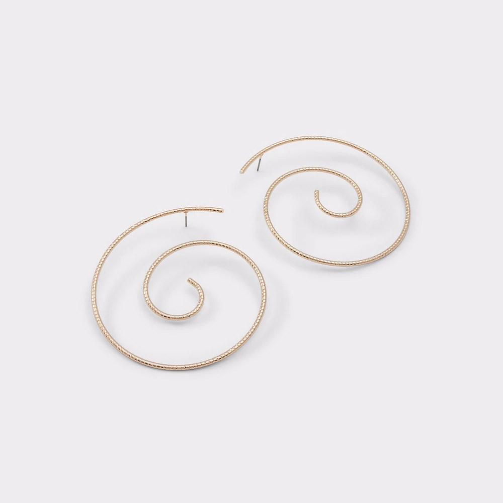 Spiralling Gold Women's Earrings | ALDO Canada