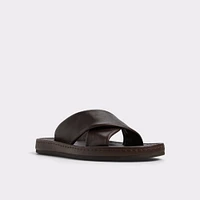 Steele Marron Foncé Hommes Sandales | ALDO Canada
