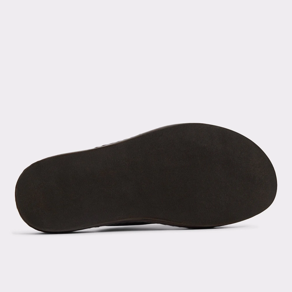 Steele Marron Foncé Hommes Sandales | ALDO Canada