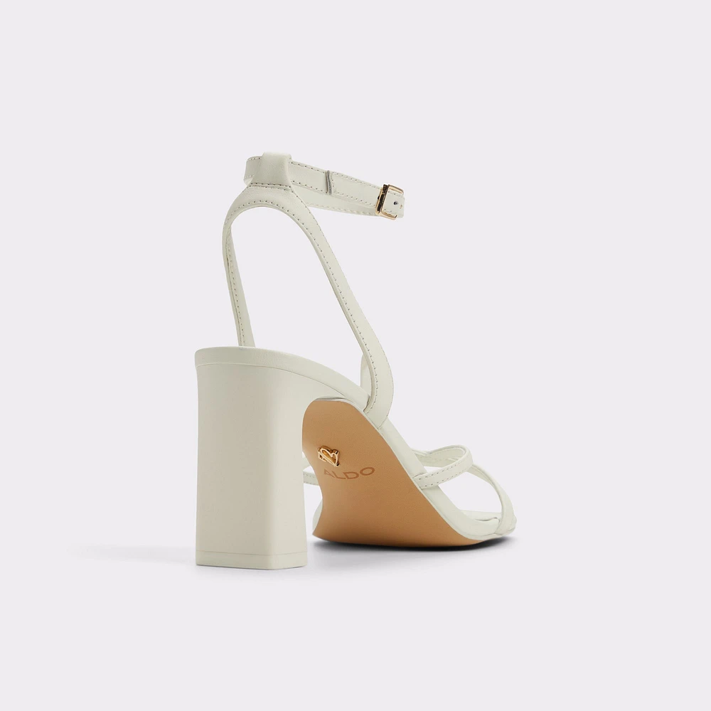 Stellare White/Bone Women's Block heels | ALDO Canada