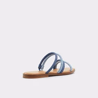 Stila Bleu Femmes Sandales à talon plat | ALDO Canada