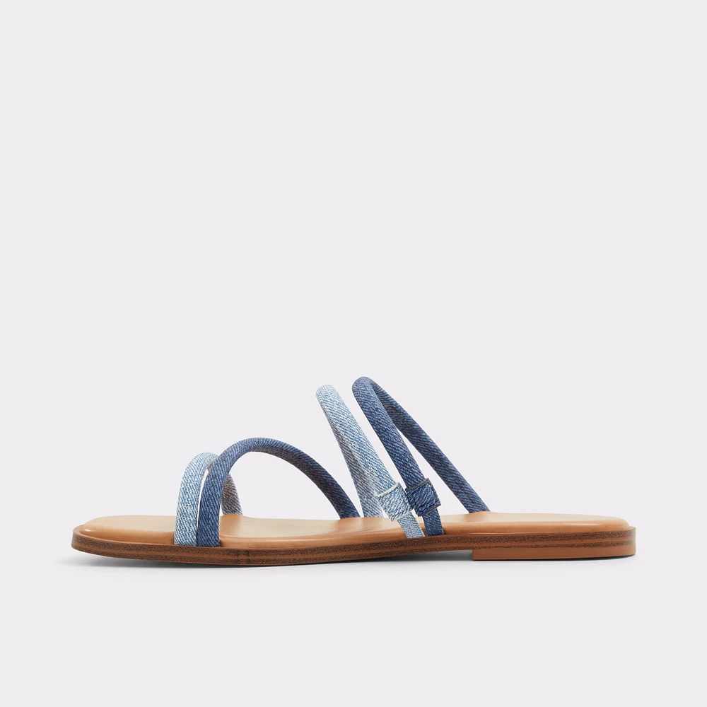 Stila Bleu Femmes Sandales à talon plat | ALDO Canada