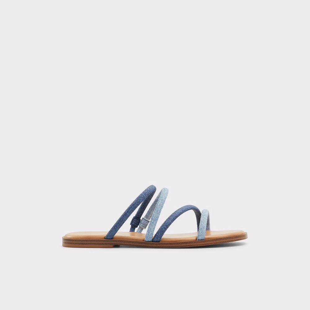 Stila Bleu Femmes Sandales à talon plat | ALDO Canada