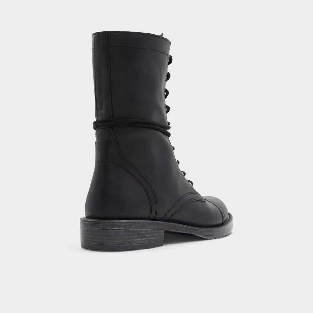 Sualocin Black Women's Combat boots | ALDO US