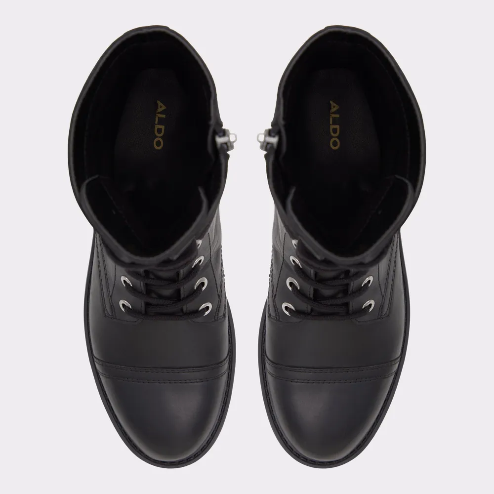 Sualocin Black Women's Combat boots | ALDO US