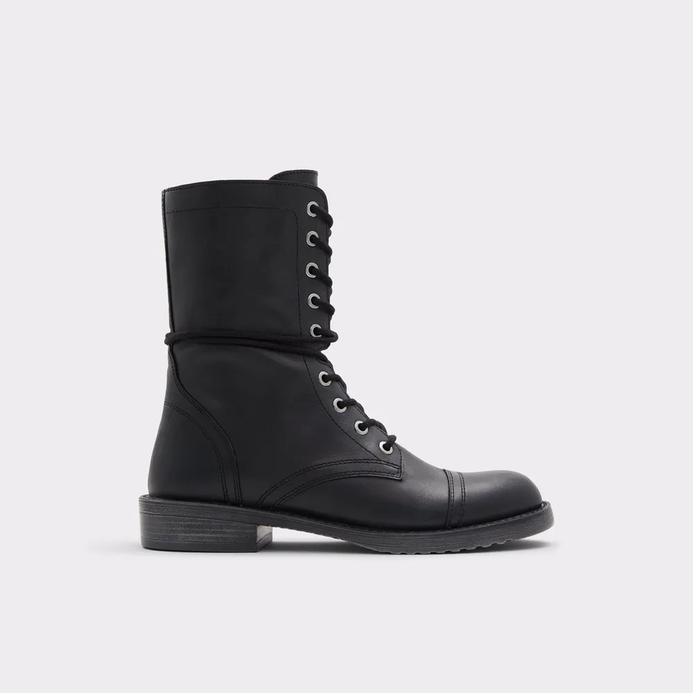 Sualocin Black Women's Combat boots | ALDO US