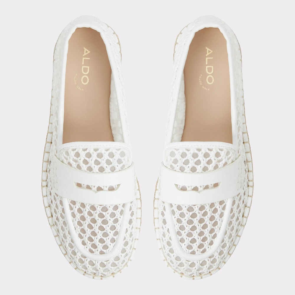Summercrush White/Bone Women's Loafers & Oxfords | ALDO Canada