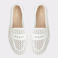 Summercrush White/Bone Women's Loafers & Oxfords | ALDO Canada