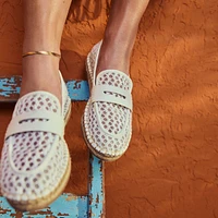 Summercrush White/Bone Women's Loafers & Oxfords | ALDO Canada