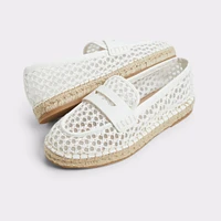 Summercrush White/Bone Women's Loafers & Oxfords | ALDO Canada