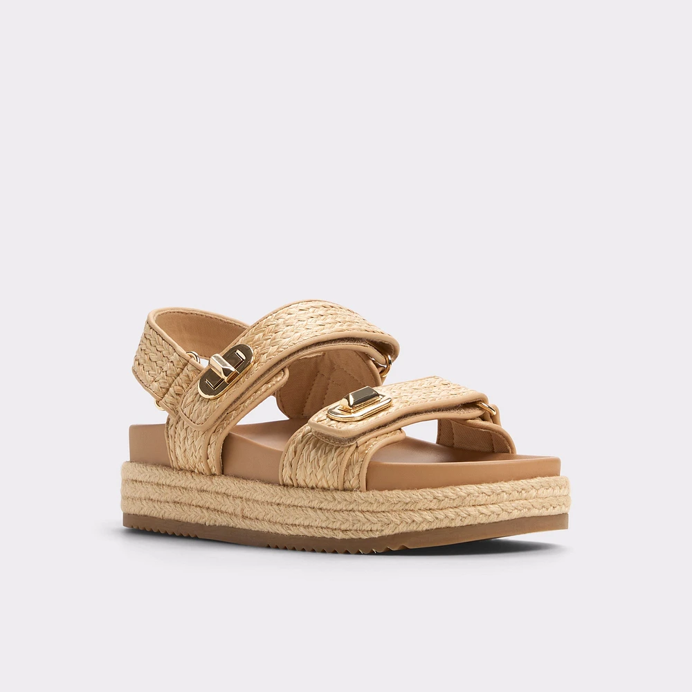 Sunhaven Open Natural Women's Footbed sandals | ALDO Canada