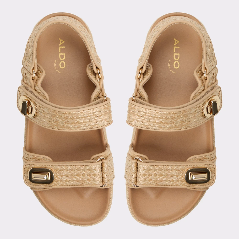 Sunhaven Open Natural Women's Footbed sandals | ALDO Canada