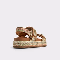 Sunhaven Bright Multi Women's Footbed sandals | ALDO Canada