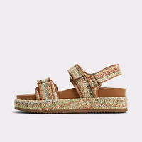 Sunhaven Bright Multi Women's Footbed sandals | ALDO Canada