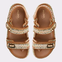 Sunhaven Bright Multi Women's Footbed sandals | ALDO Canada