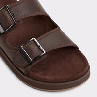 Sunnyside Dark Brown Men's Slides | ALDO Canada
