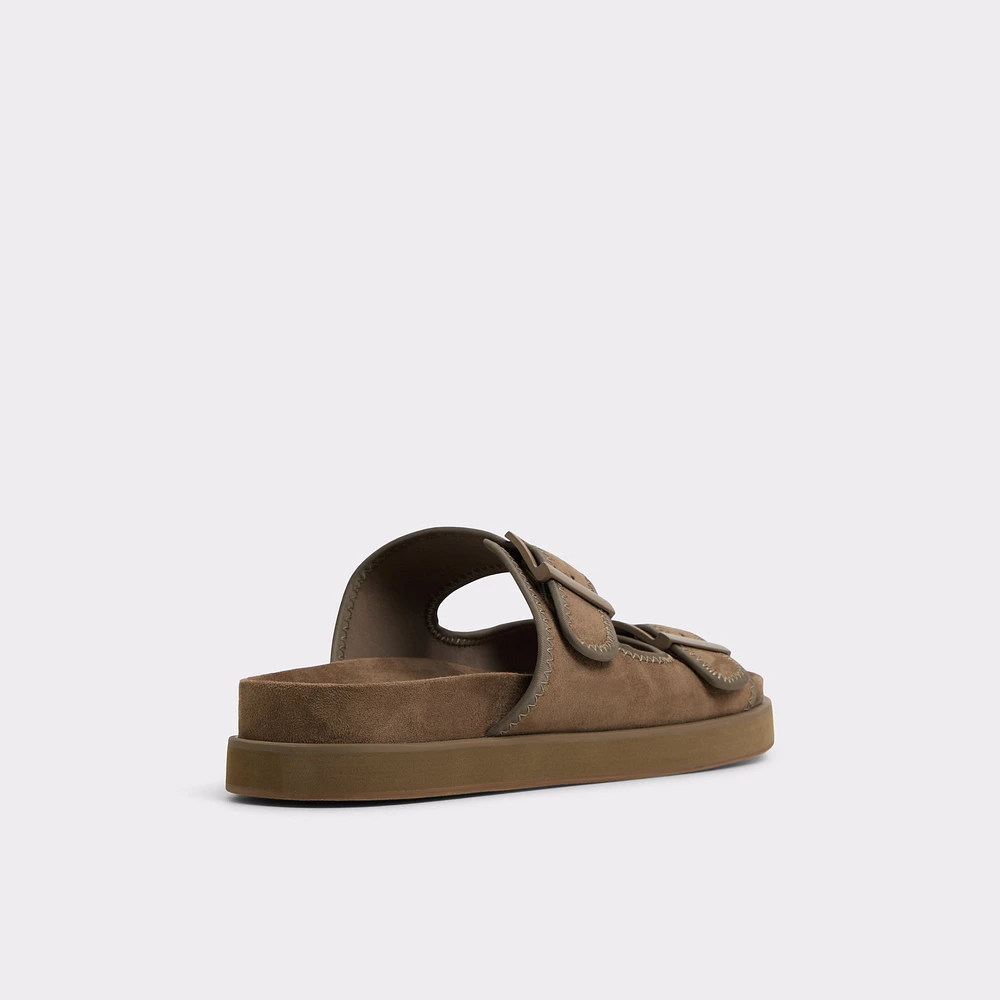 Sunnyside Light Brown Men's Slides | ALDO Canada