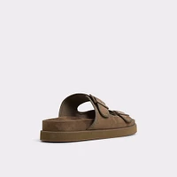 Sunnyside Light Brown Men's Slides | ALDO Canada